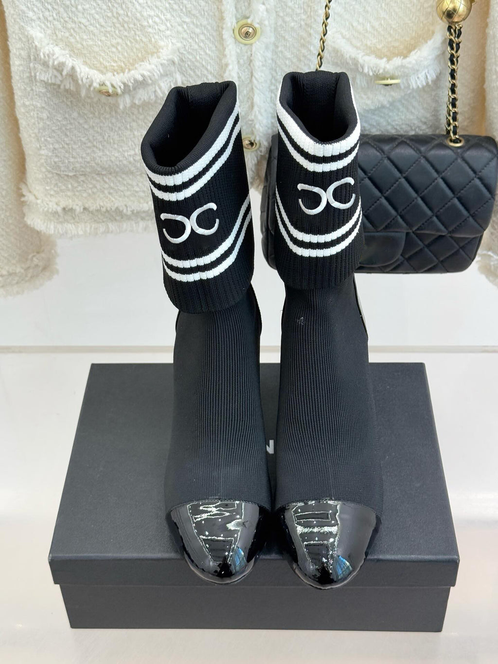 Double-C 80mm Ankle Boots