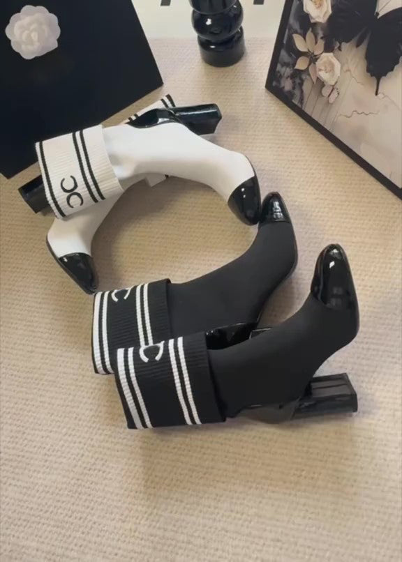 Double-C 80mm Ankle Boots