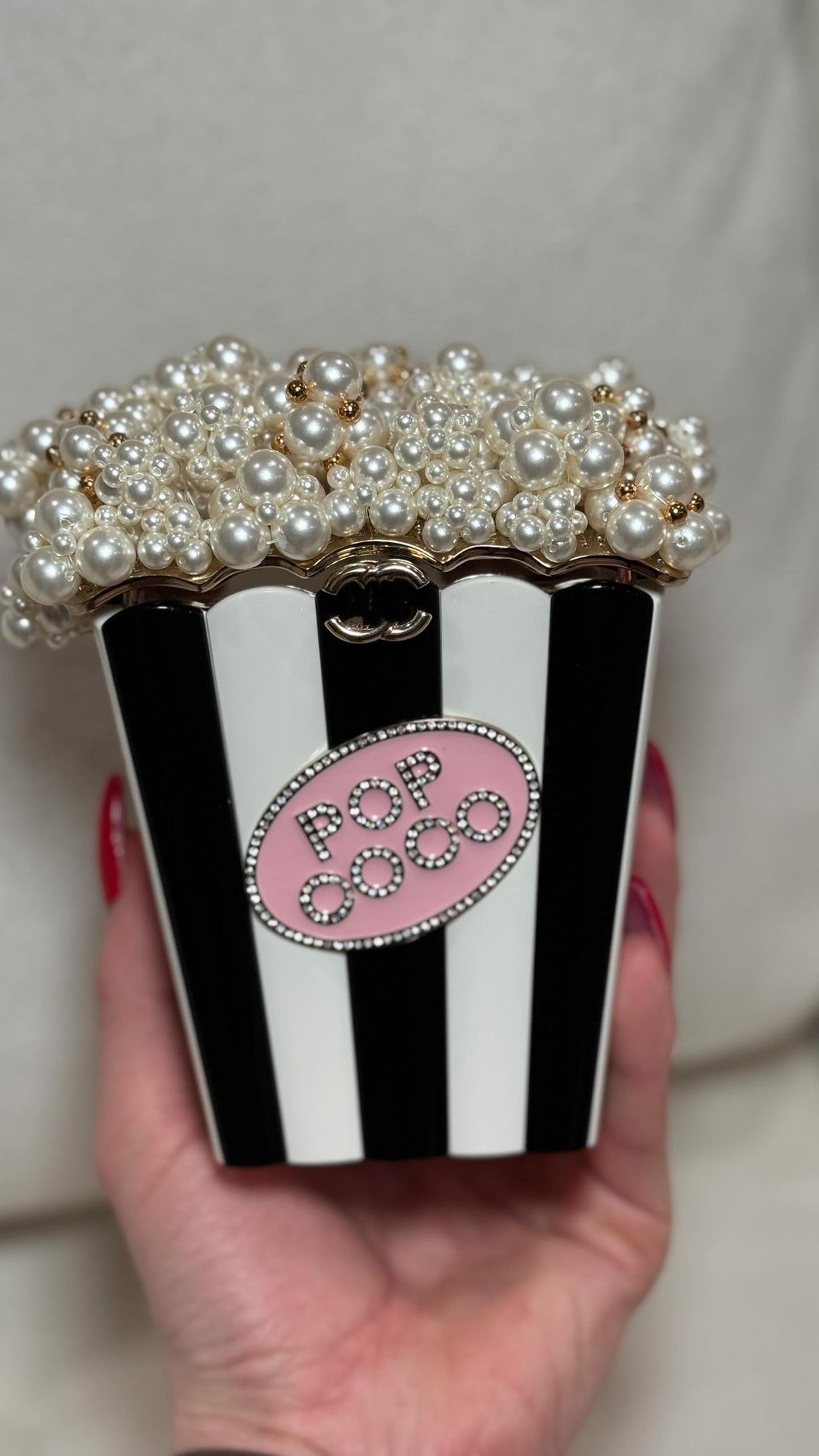 Popcorn Bucket Chain Bag