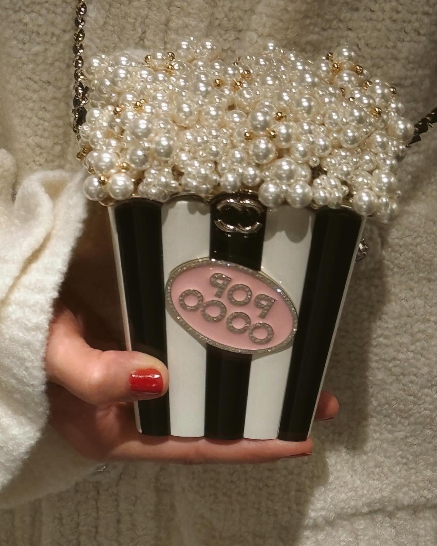 Popcorn Bucket Chain Bag
