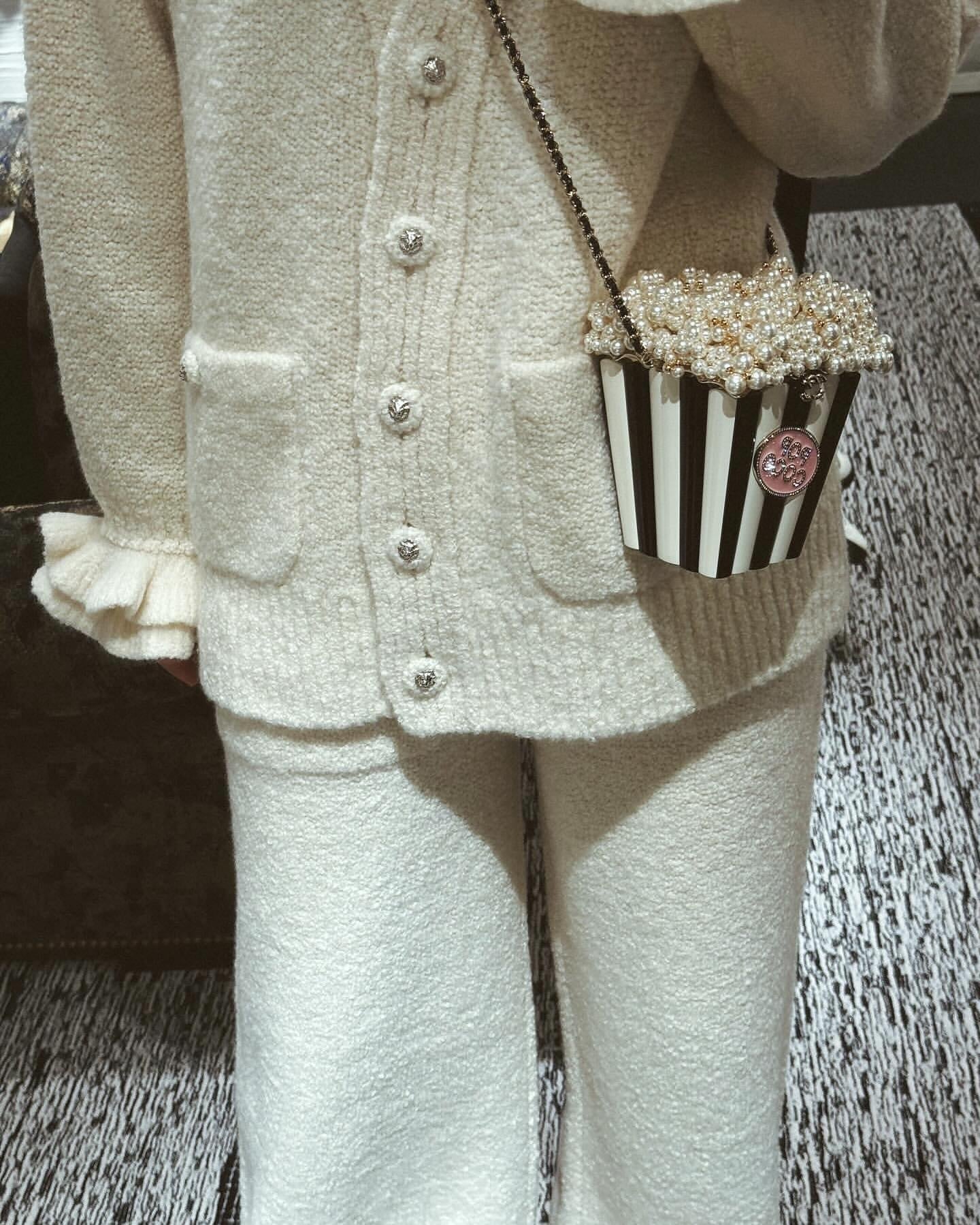 Popcorn Bucket Chain Bag