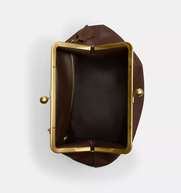 Large Kisslock Frame Bag