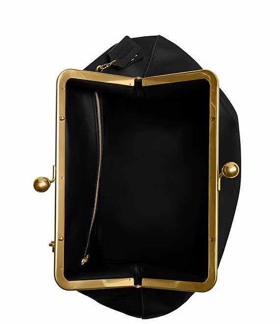 Large Kisslock Frame Bag