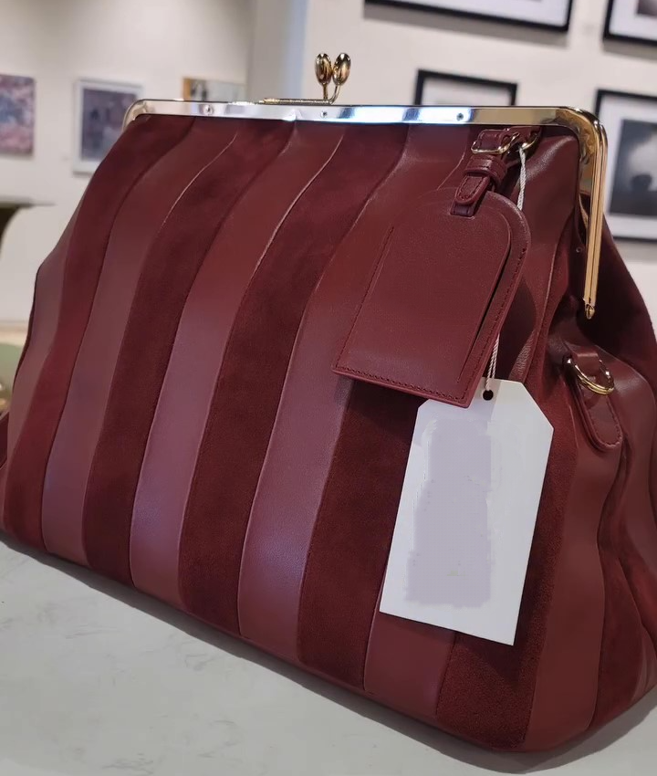 Embossed Premium Leather Handbag