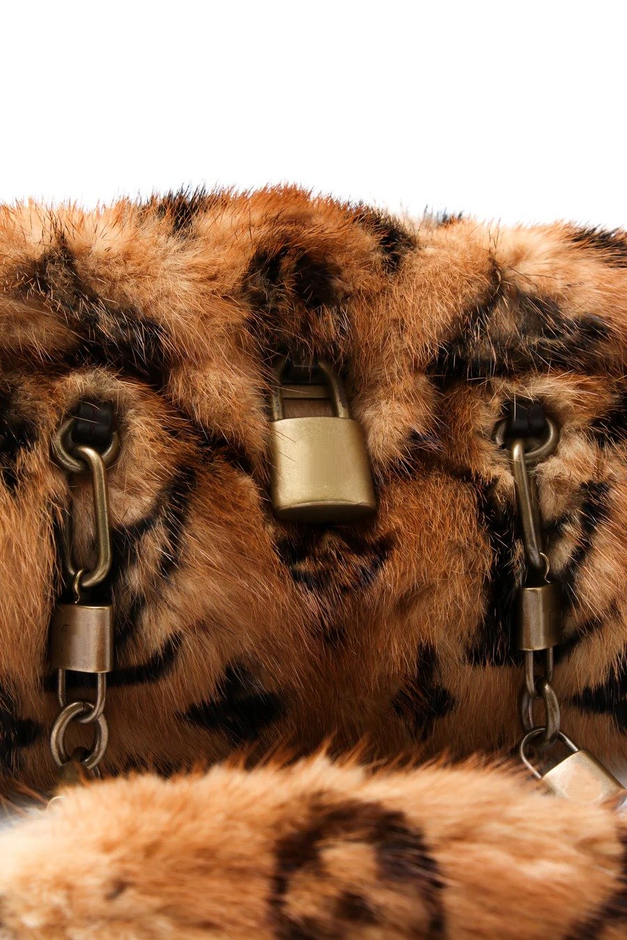 Diamond-print Plush Tote Bag