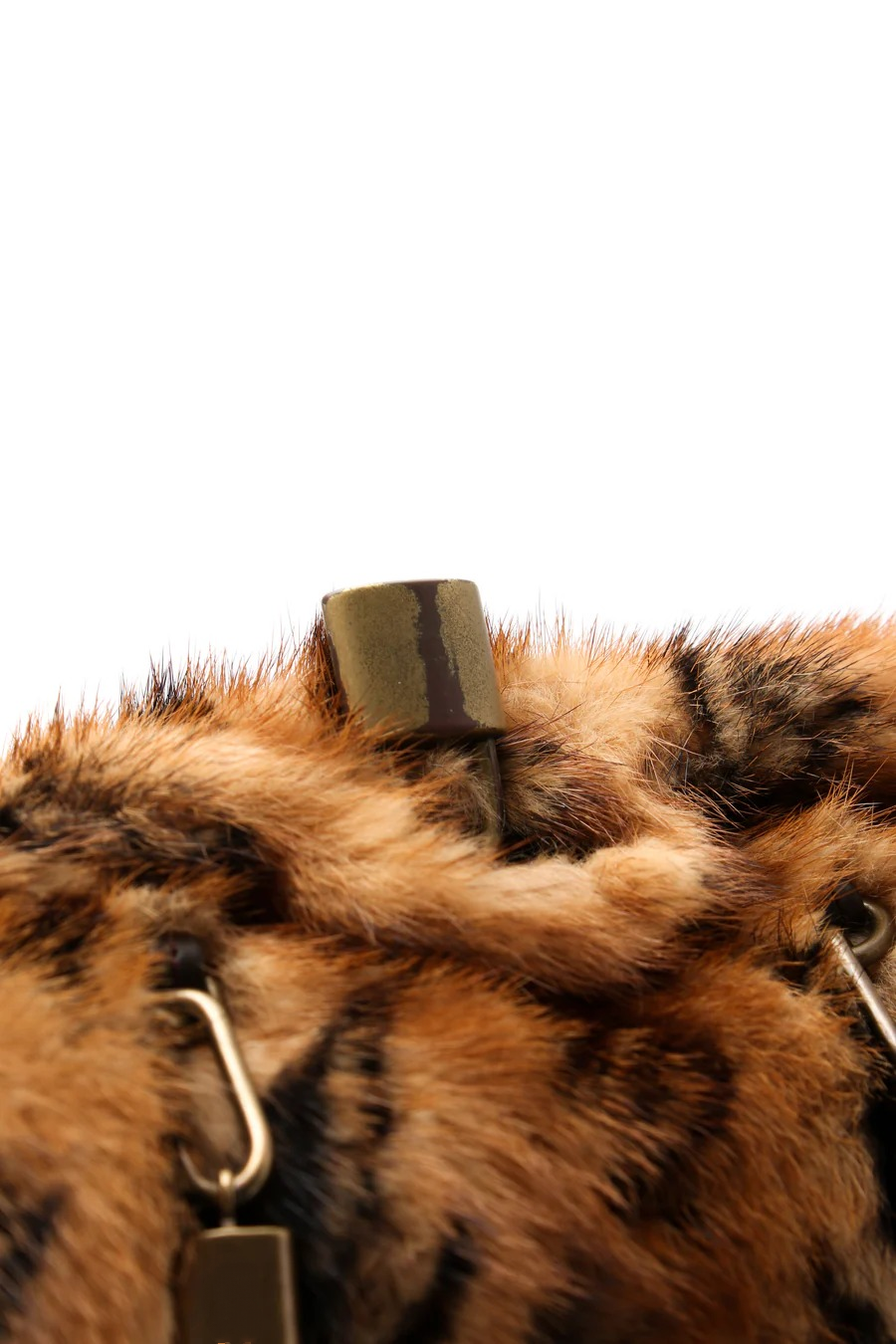 Diamond-print Plush Tote Bag